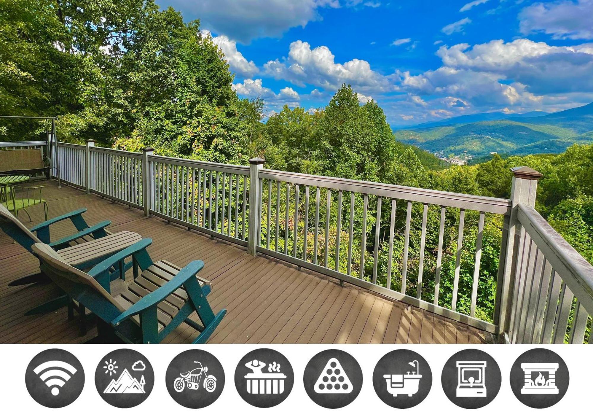 Bear Cave Villa Gatlinburg Exterior foto